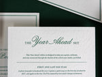 The Year Ahead Set letterpress card